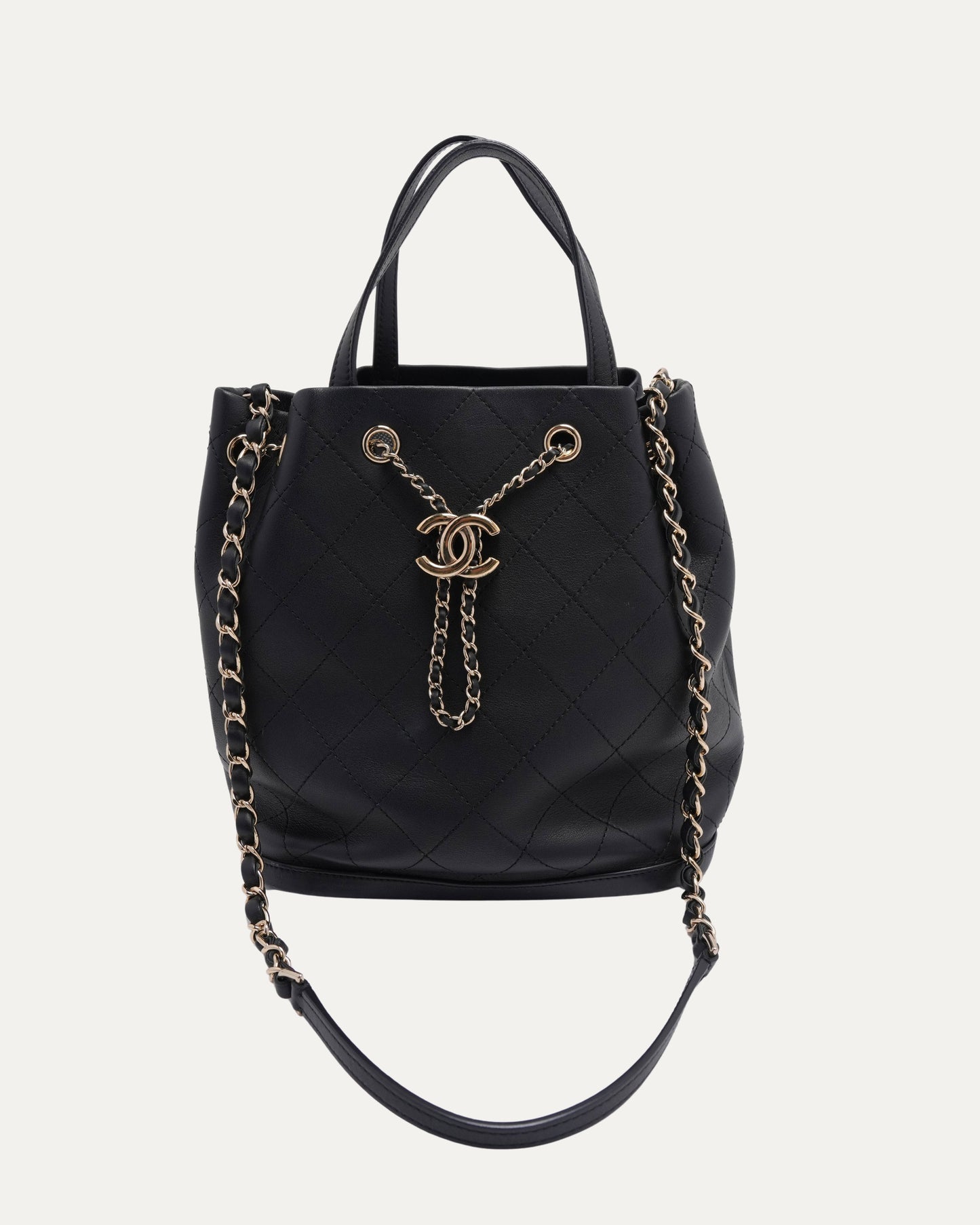 Drawstring Bucket Bag