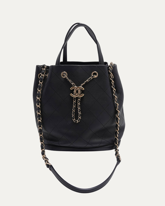 Drawstring Bucket Bag