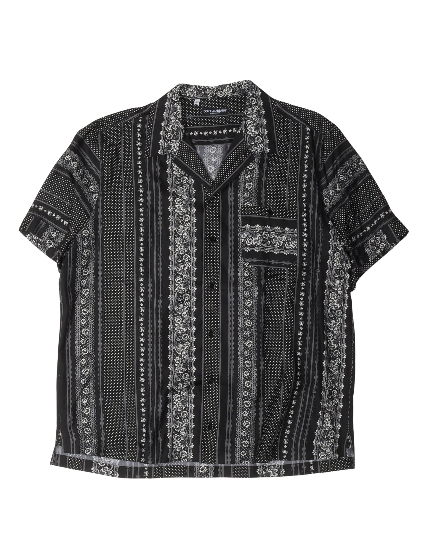 Printed Silk Shirt