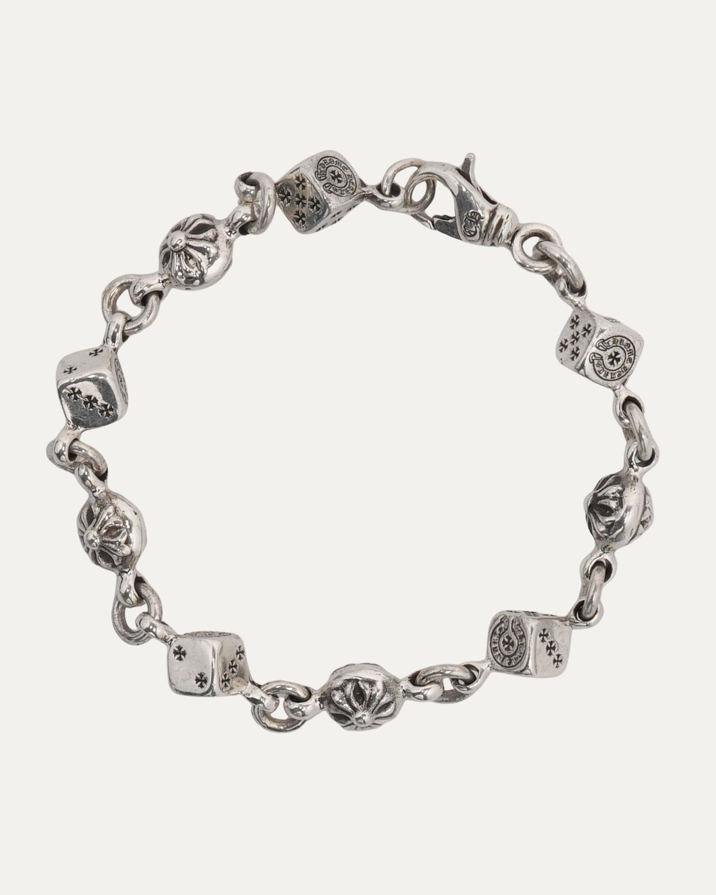 Dice and Plus Ball Bracelet