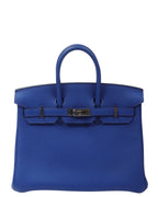 Kanye West Lucien Togo Verso Birkin 25 Bleu Royal Capucine