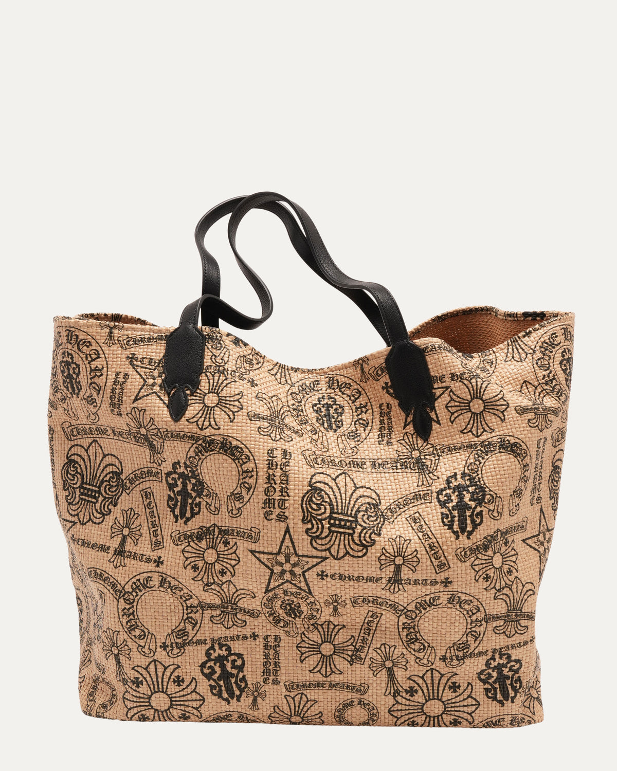 Large Straw Beach Bag