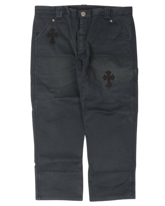 Grey Double Knee Pants