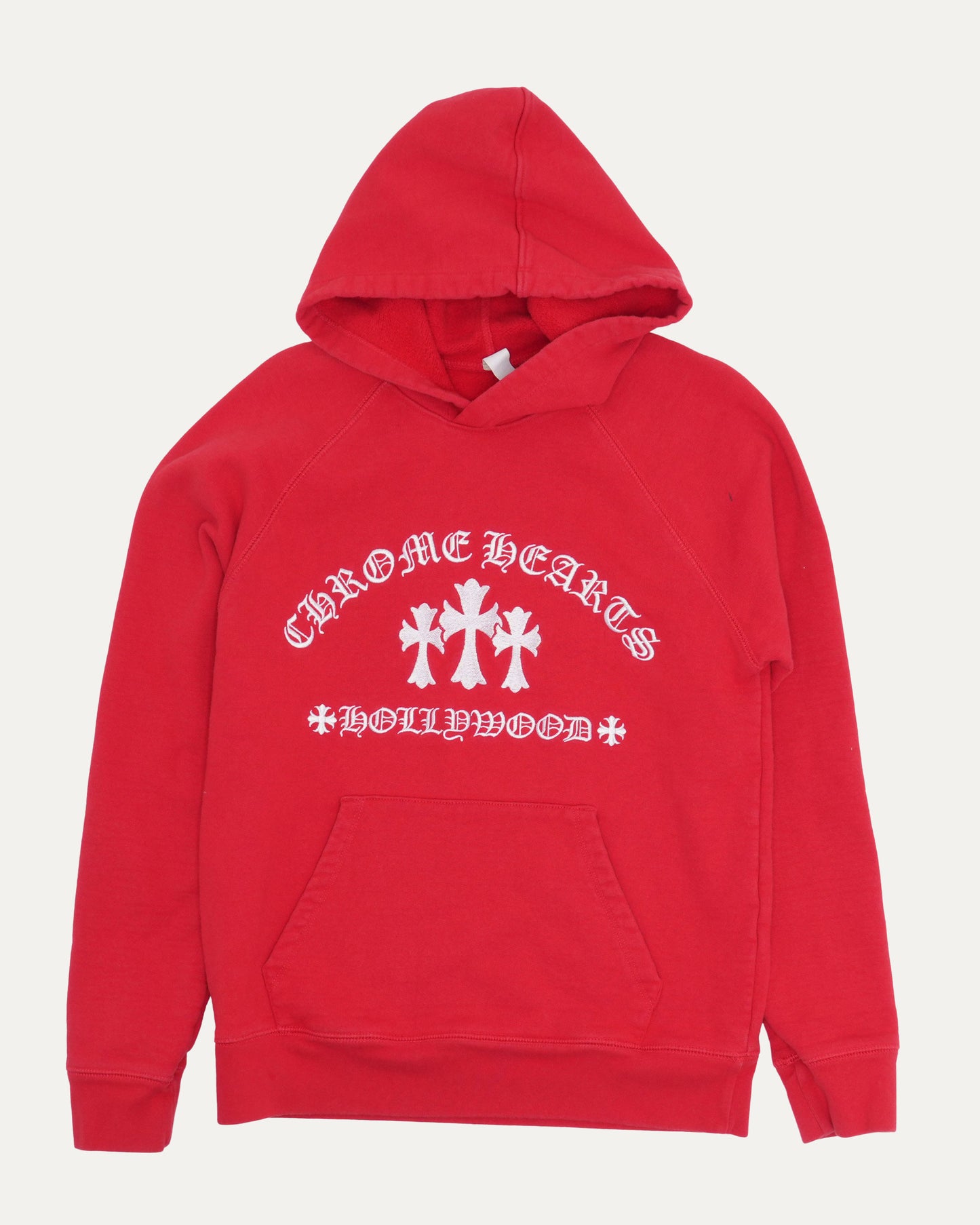 Embroidered Triple Cross Hoodie