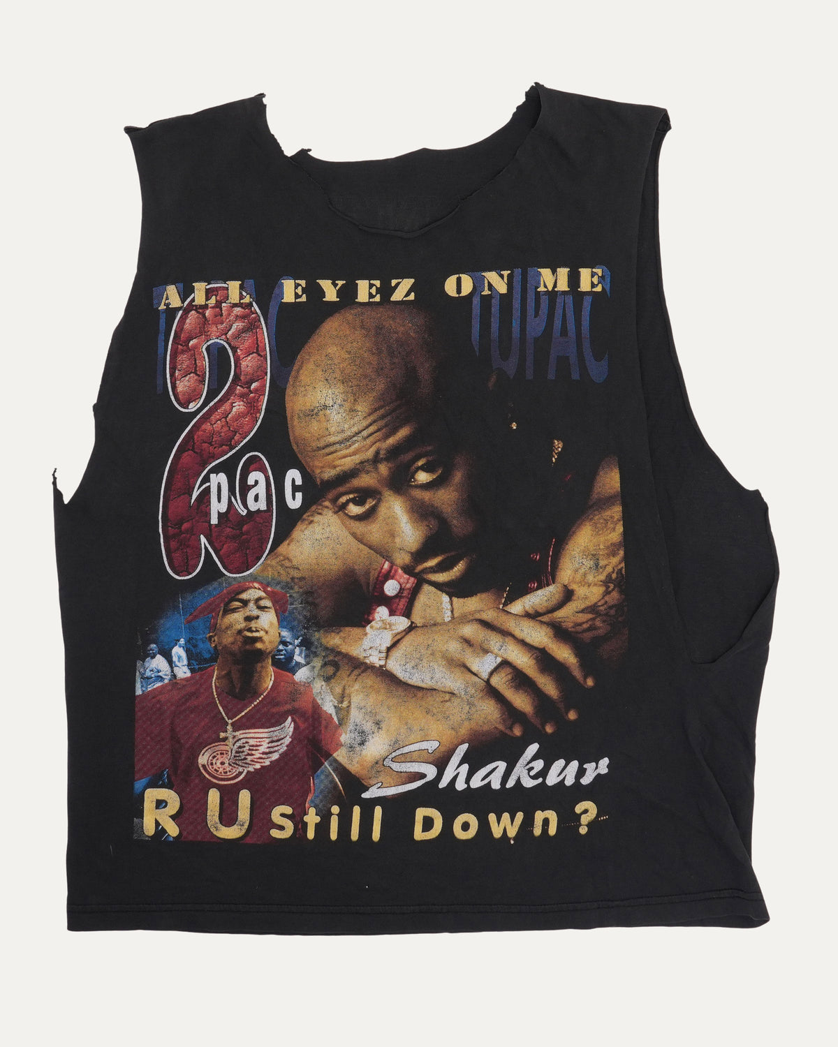 Tupac All Eyes On Me Cutoff T-Shirt
