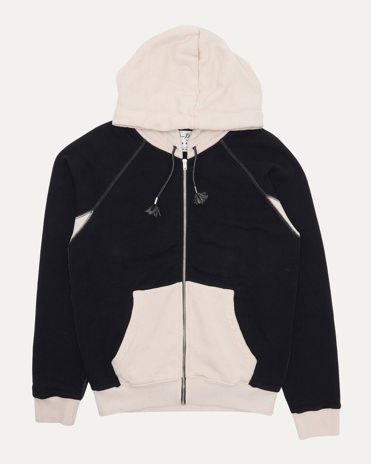 Bruno Bozzetto Applique Zip Up Hoodie
