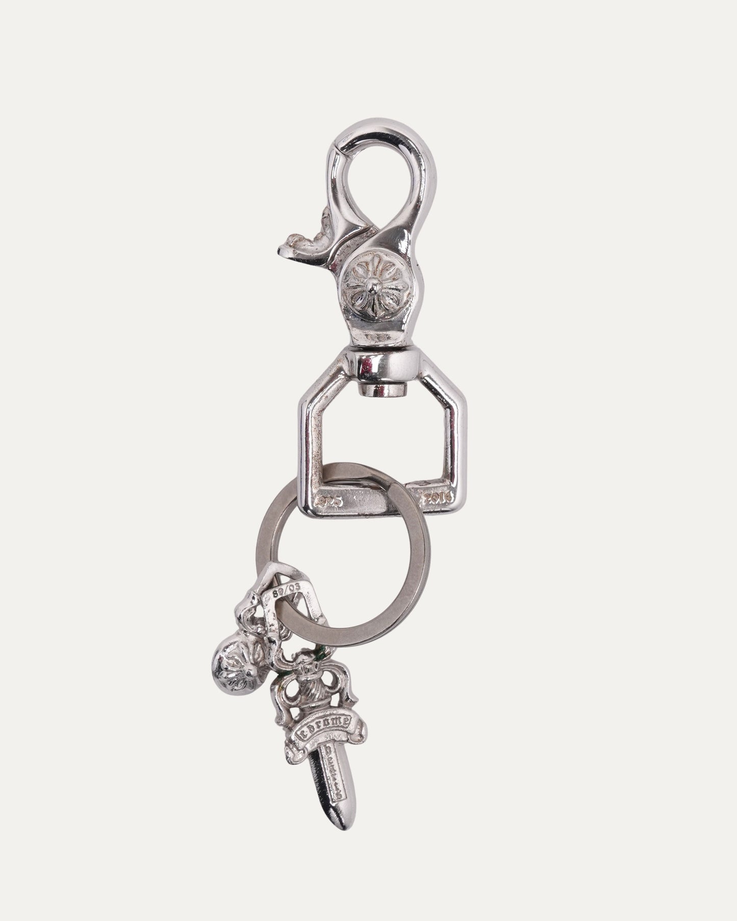Dagger and Plus Ball Key Clip