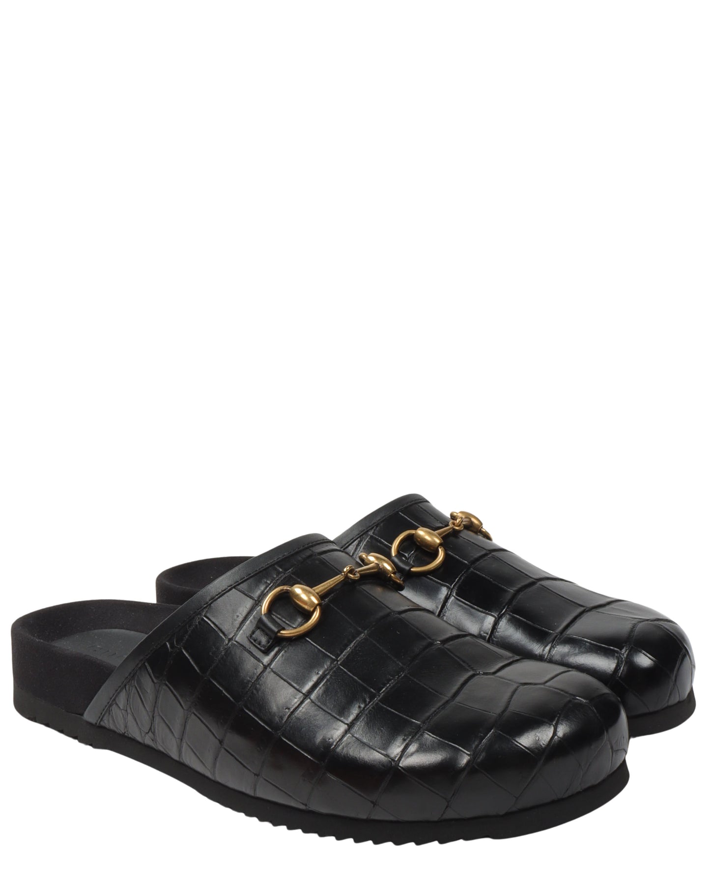1/1 Crocodile Leather Mules