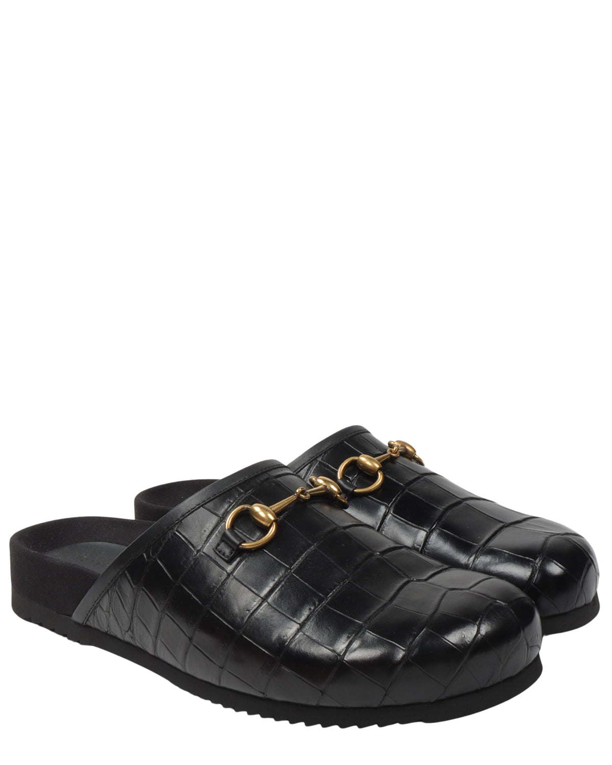 1/1 Crocodile Leather Mules