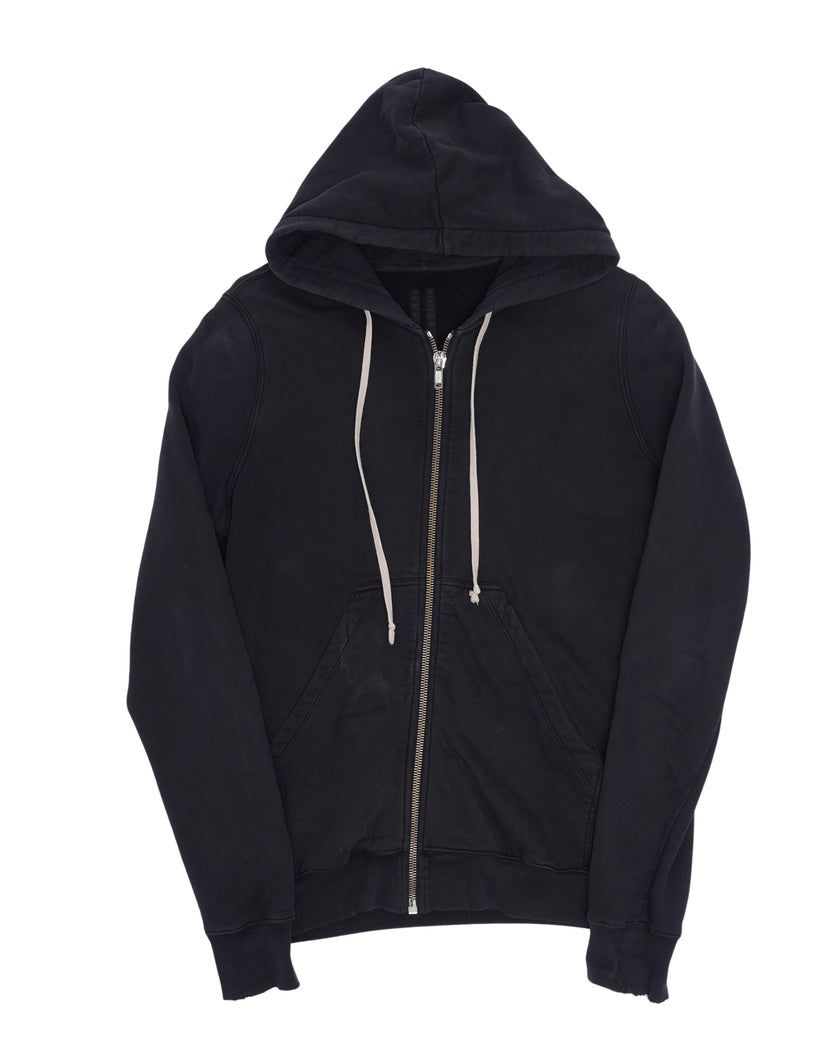 Jason Cotton Jersey Zip Up Hoodie