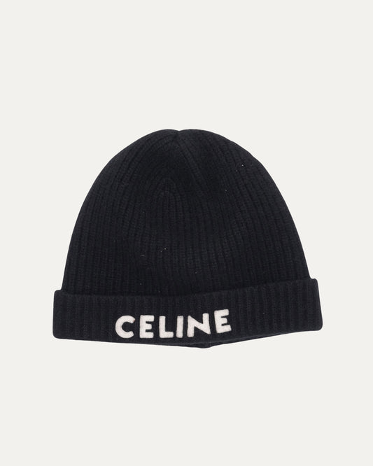 Angora Blend Logo Beanie