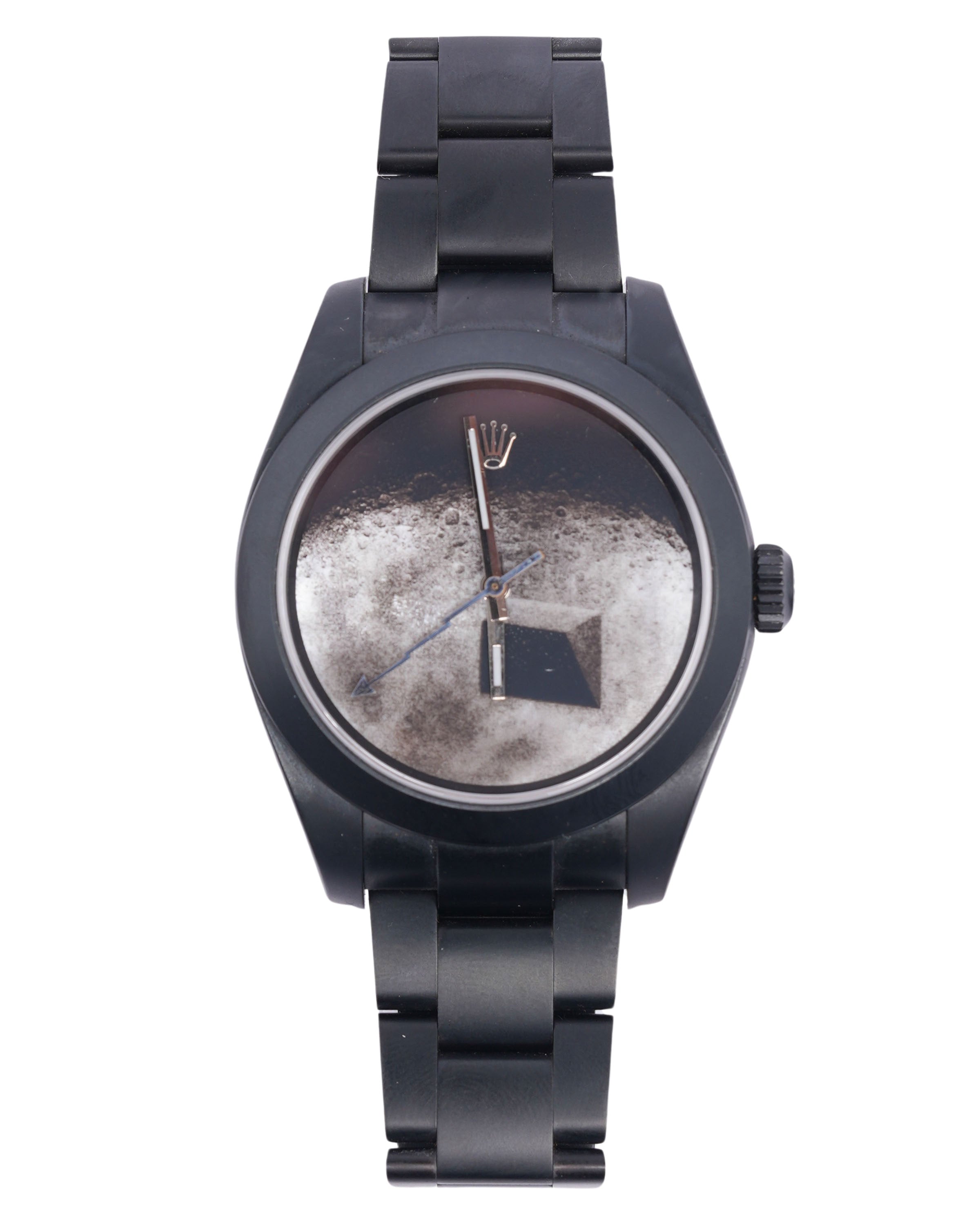 Bamford Watch Department Daniel Arsham THE BLACK MOON Milguass 40mm Watch