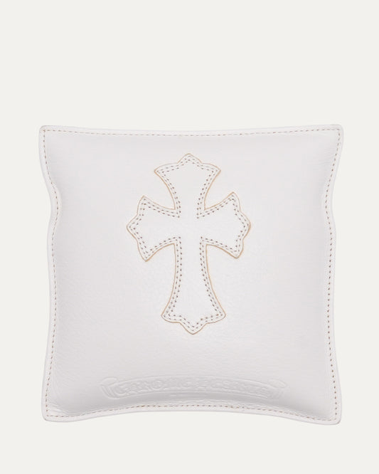 Leather Cross Patch Bean Bag