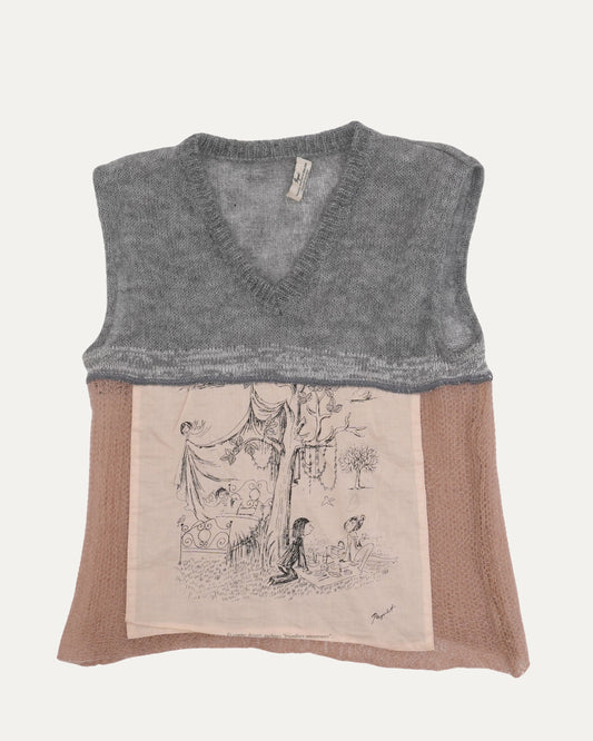 FW 2003 Raymond Peynet Mohair Top