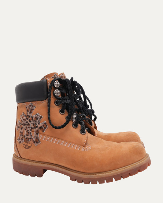 Cross Patch Timberland 6 Inch Boots