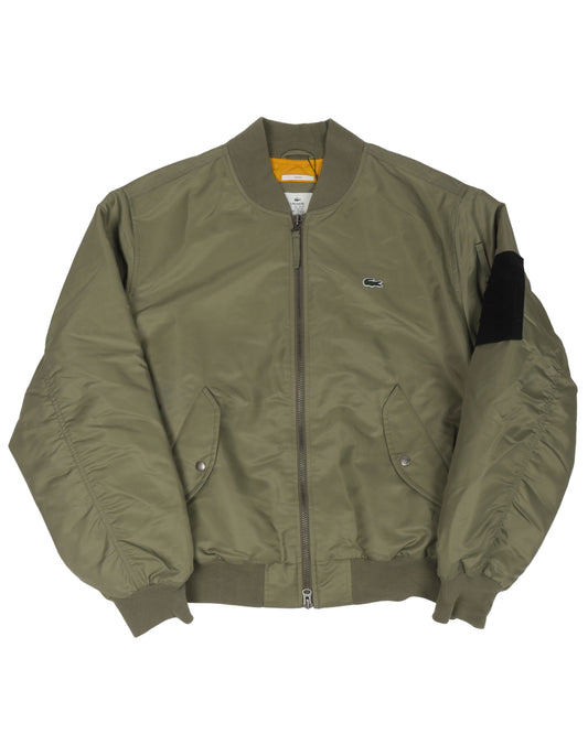 Back Logo Bomber Jacket