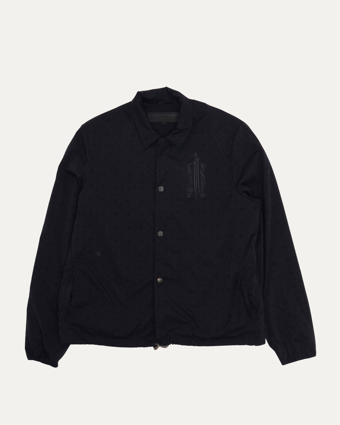 Eyechart Logo Monogram Coach Jacket