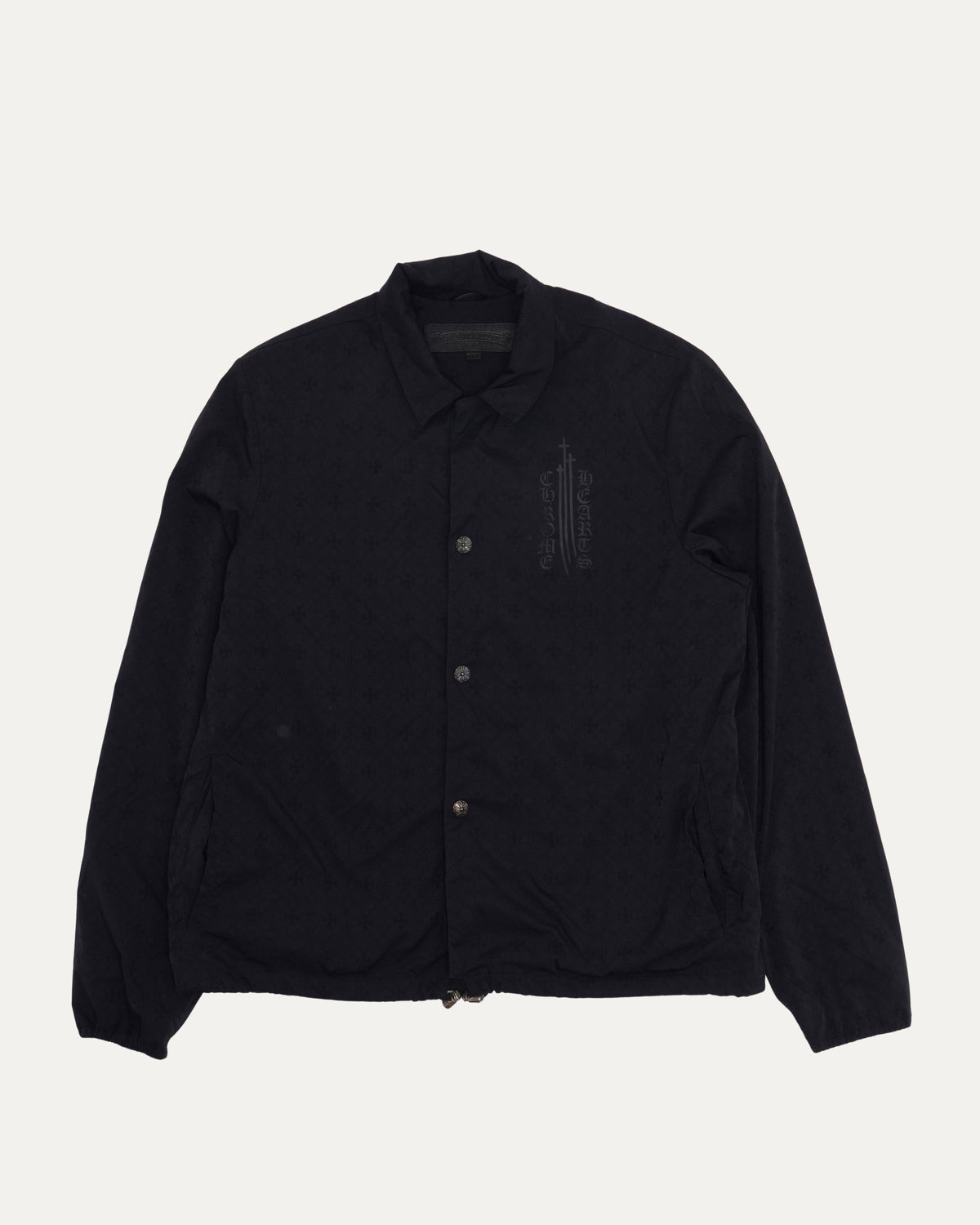 Eyechart Logo Monogram Coach Jacket