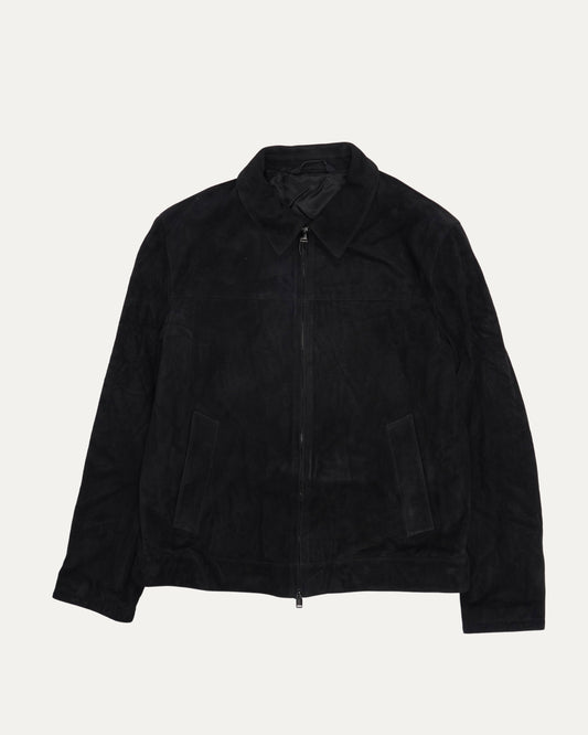 Suede Collared Jacket