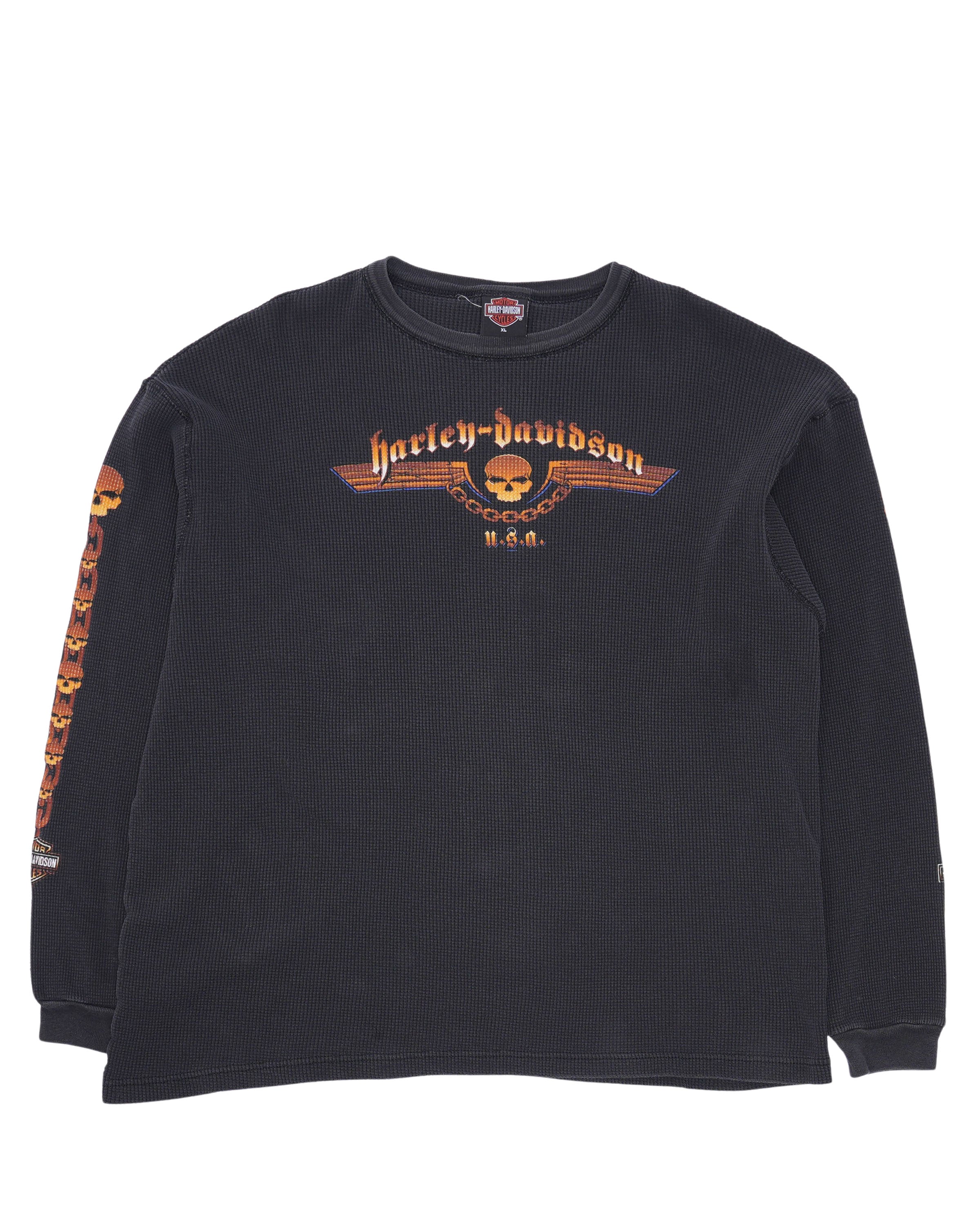 Harley Davidson Red River Thermal T-Shirt