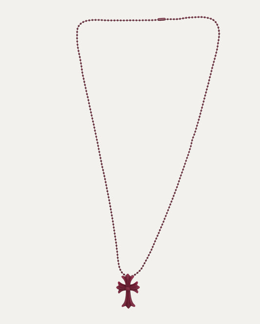 Silichrome Cross Necklace