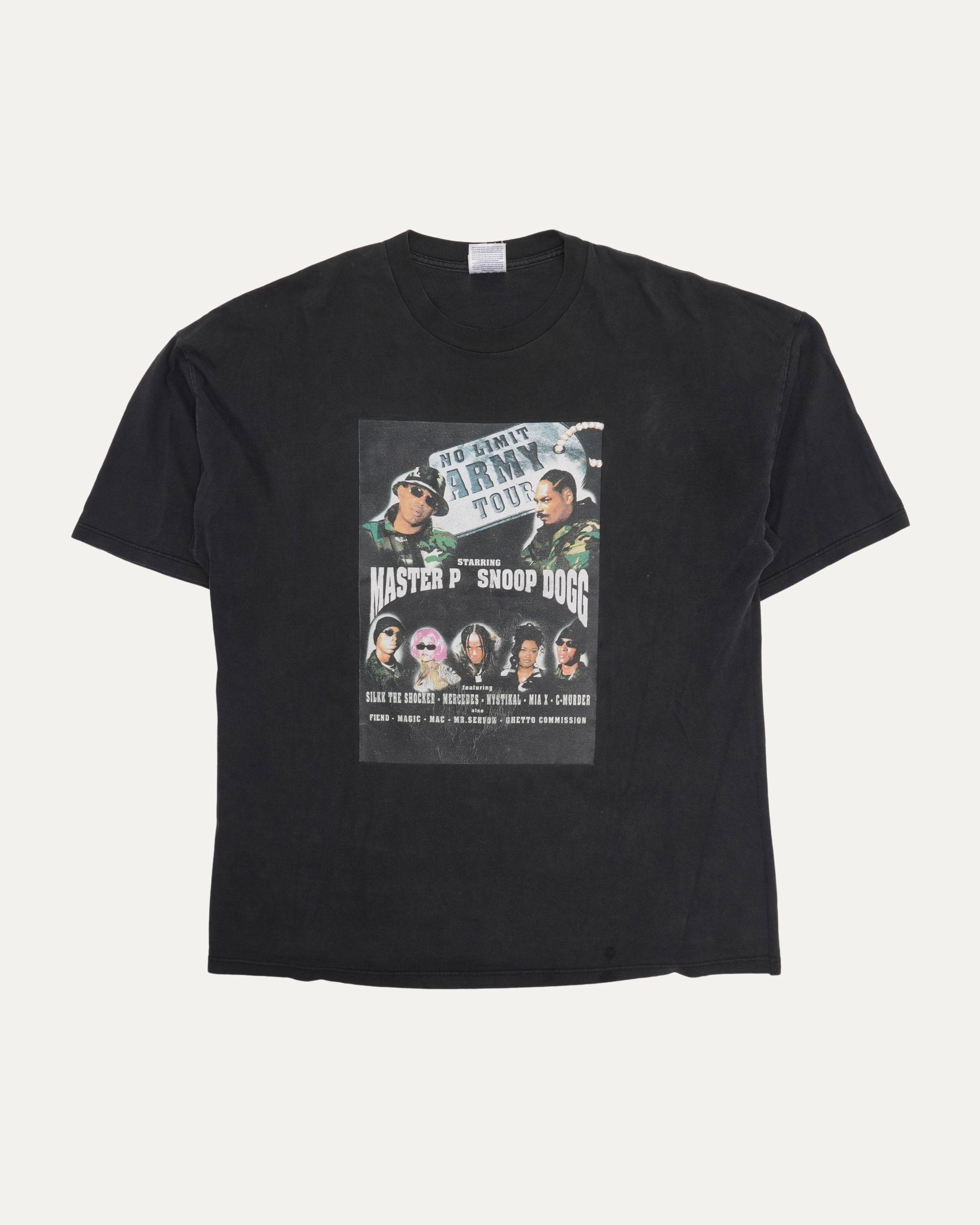 Vintage Master P No Limit Army Tour T-Shirt – Justin Reed