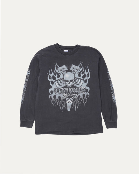 Vintage Grave Digger Long Sleeve T-Shirt – Justin Reed