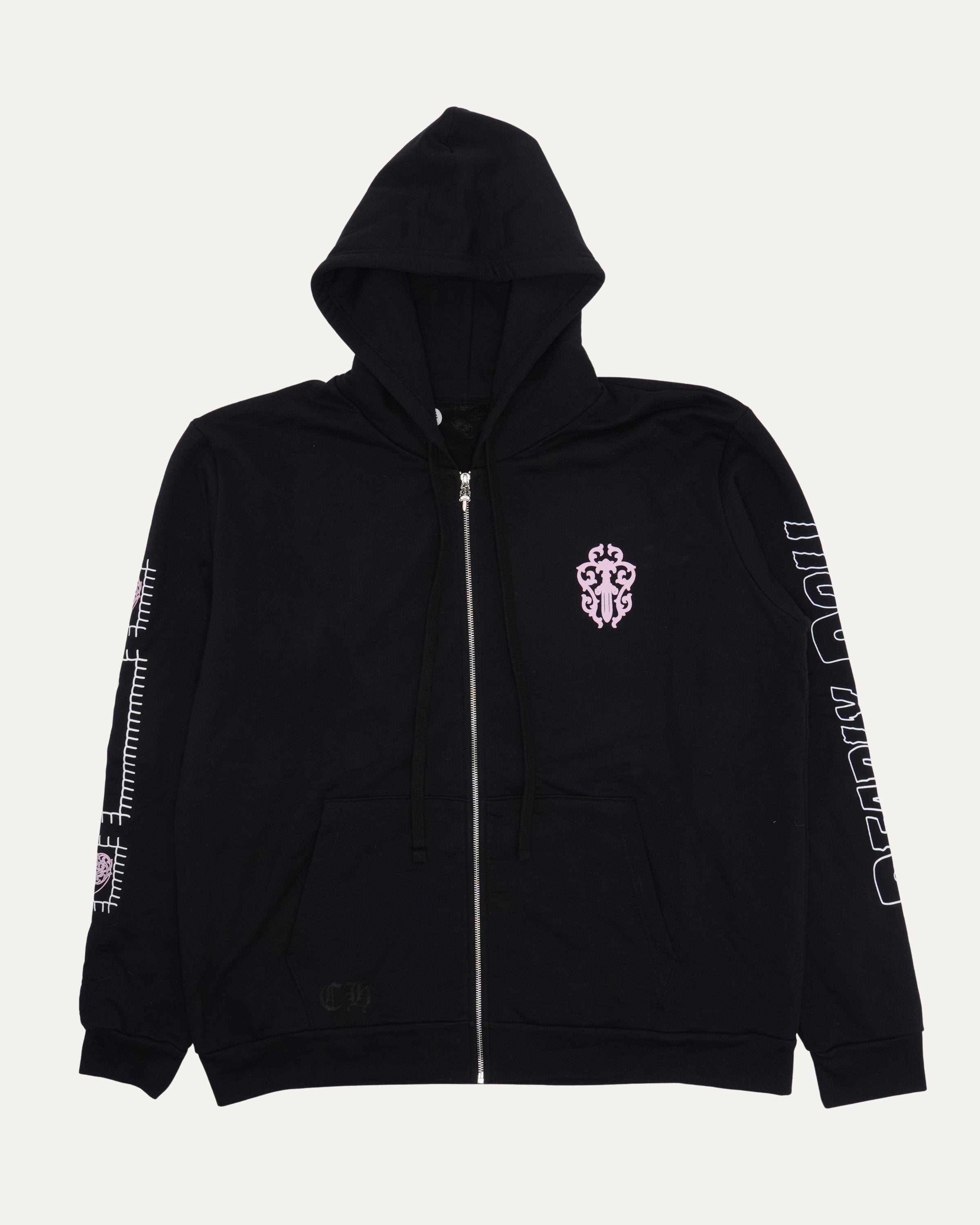 Chrome Hearts Vine Dagger Deadly Doll Zip Up Hoodie – Justin Reed
