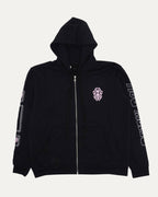 Vine Dagger Deadly Doll Zip Up Hoodie