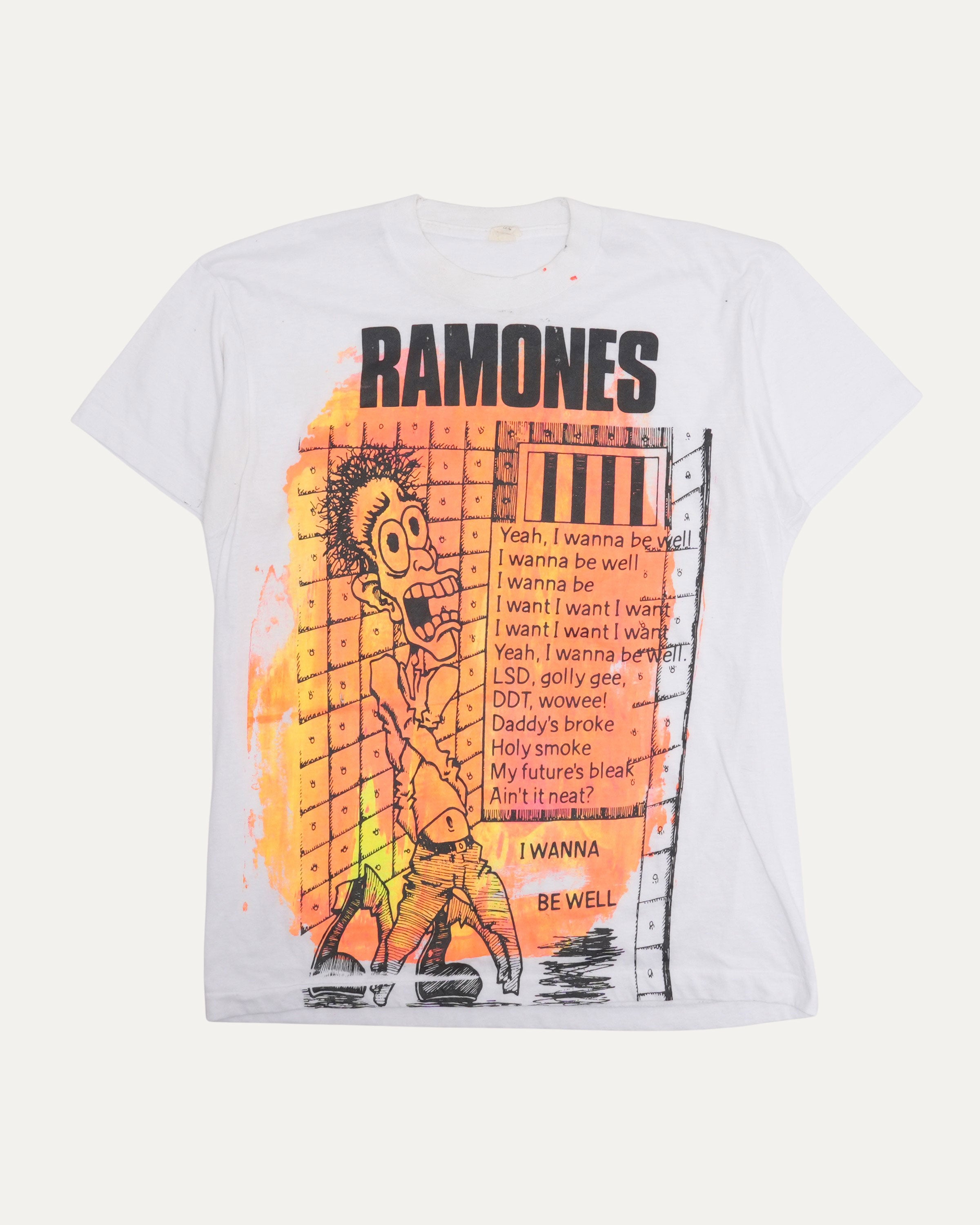Vintage Ramones I Wanna Be Well T-Shirt – Justin Reed