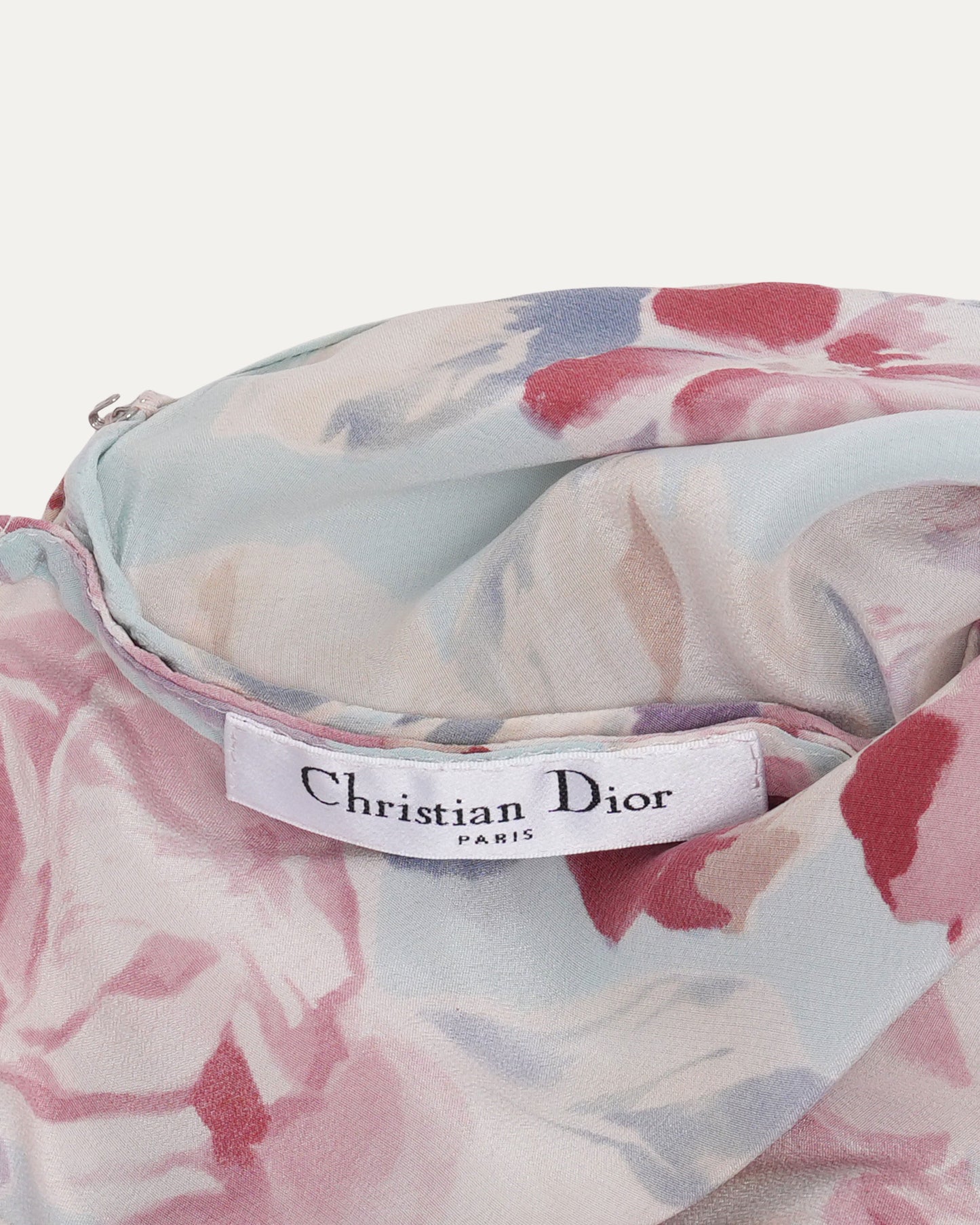 Silk Floral Top