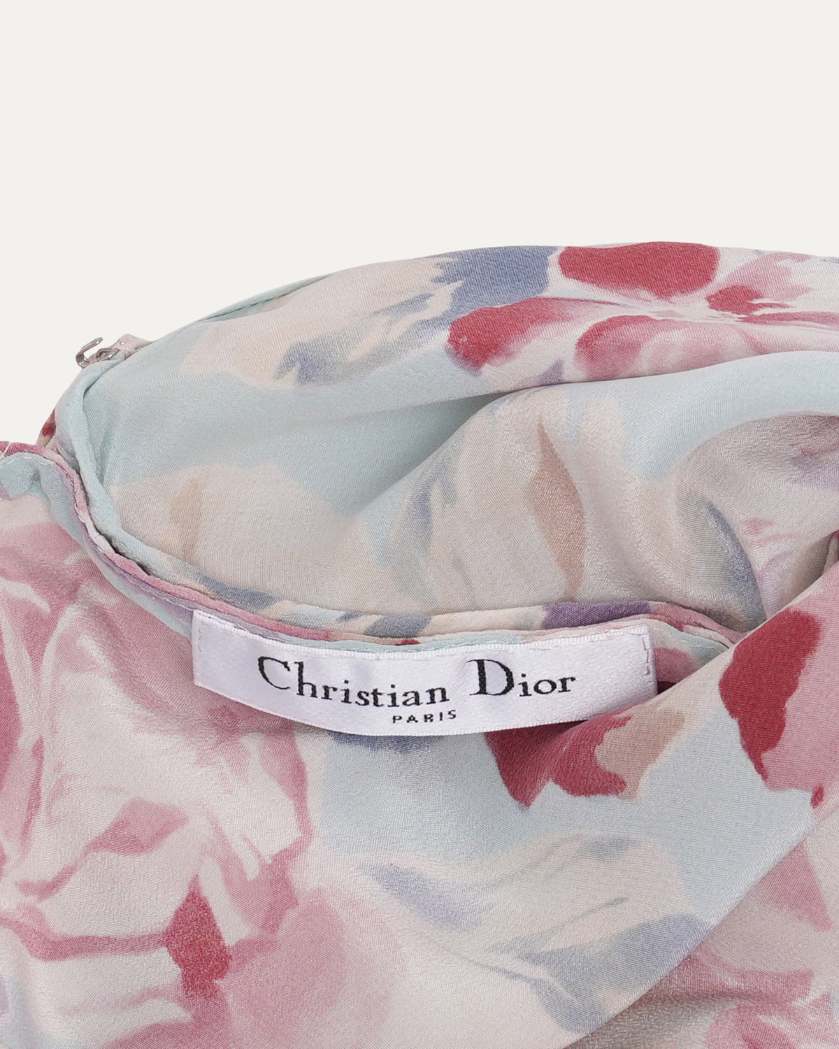 Silk Floral Top