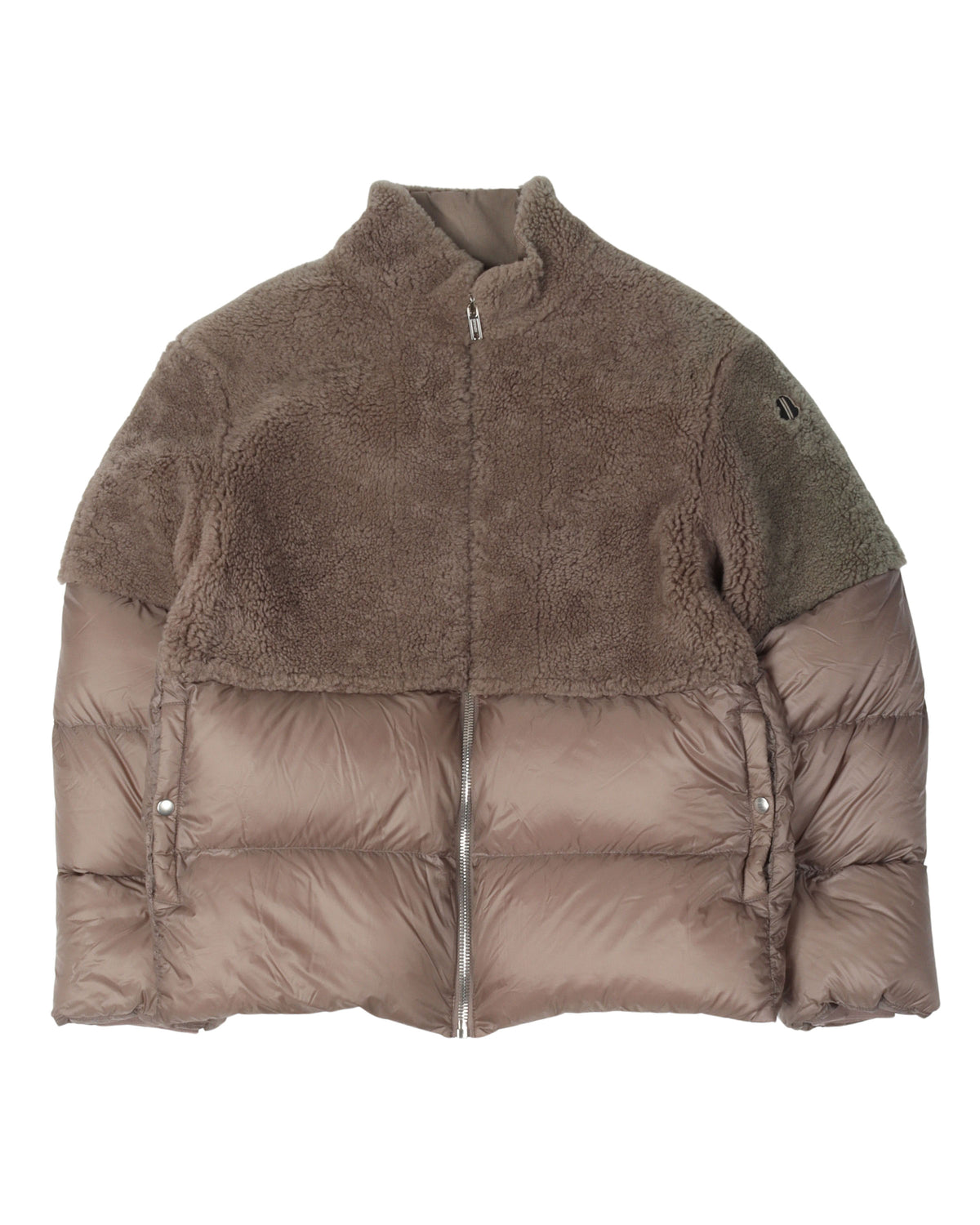 Genius Rick Owens Shearling Puffer Jacket