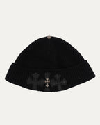 Cross Embellished Bait & Tackle Beanie