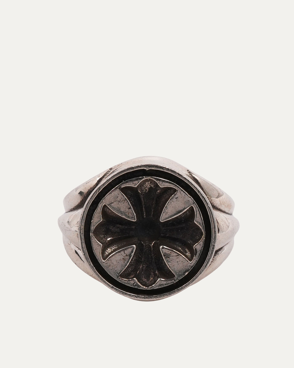 Plus Cross Stamp Ring