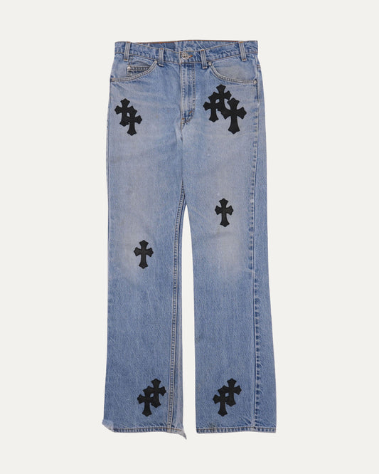 Levis 517 Cross Patch Jeans