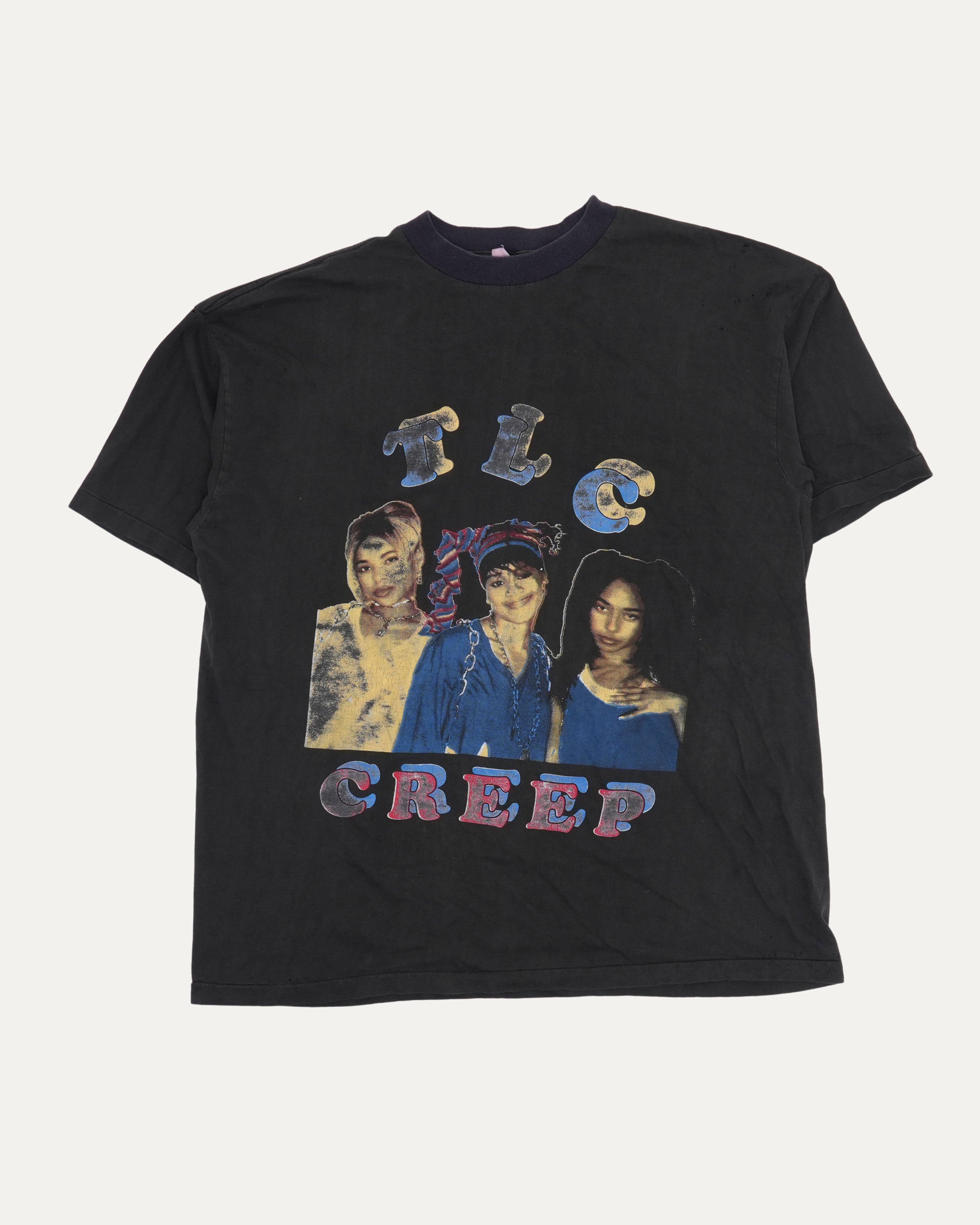 ミュージシャン TLC Creep T-Shirt Vintage TLC Creep T-Shirt – Justin Reed