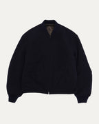Fenn Wool Bomber Reversible Jacket