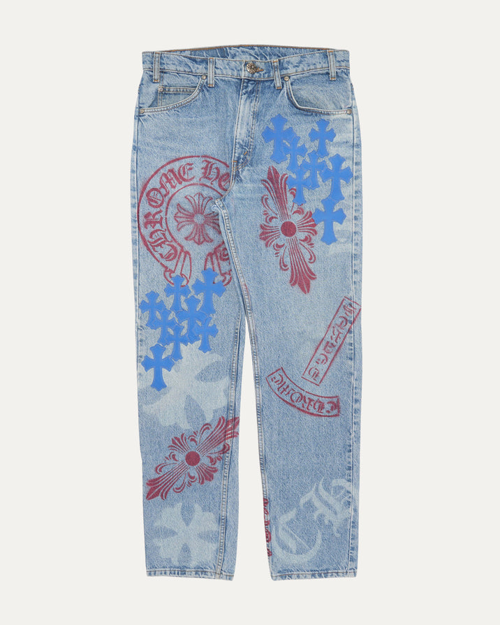 Levi's Stencil Cross Patch Jeans