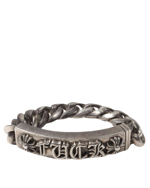 Chrome hearts id deals bracelet