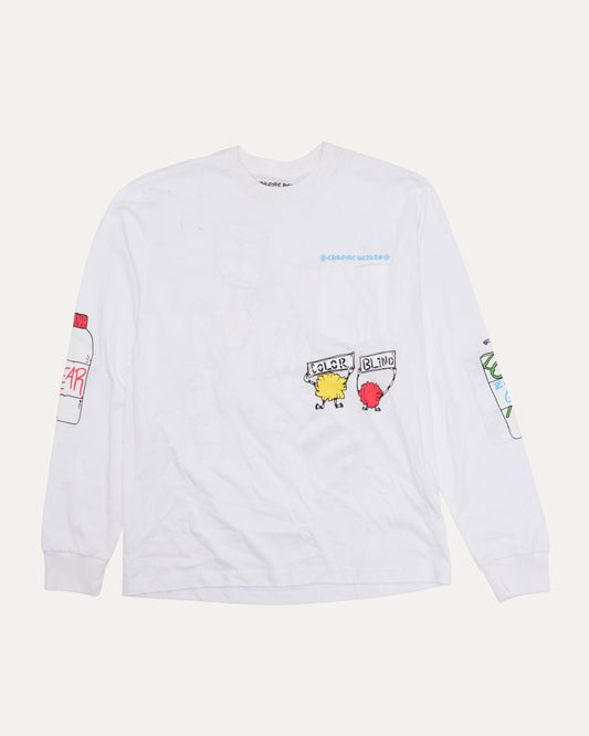 Matty Boy Retro Cycle Long Sleeve Pocket T-Shirt