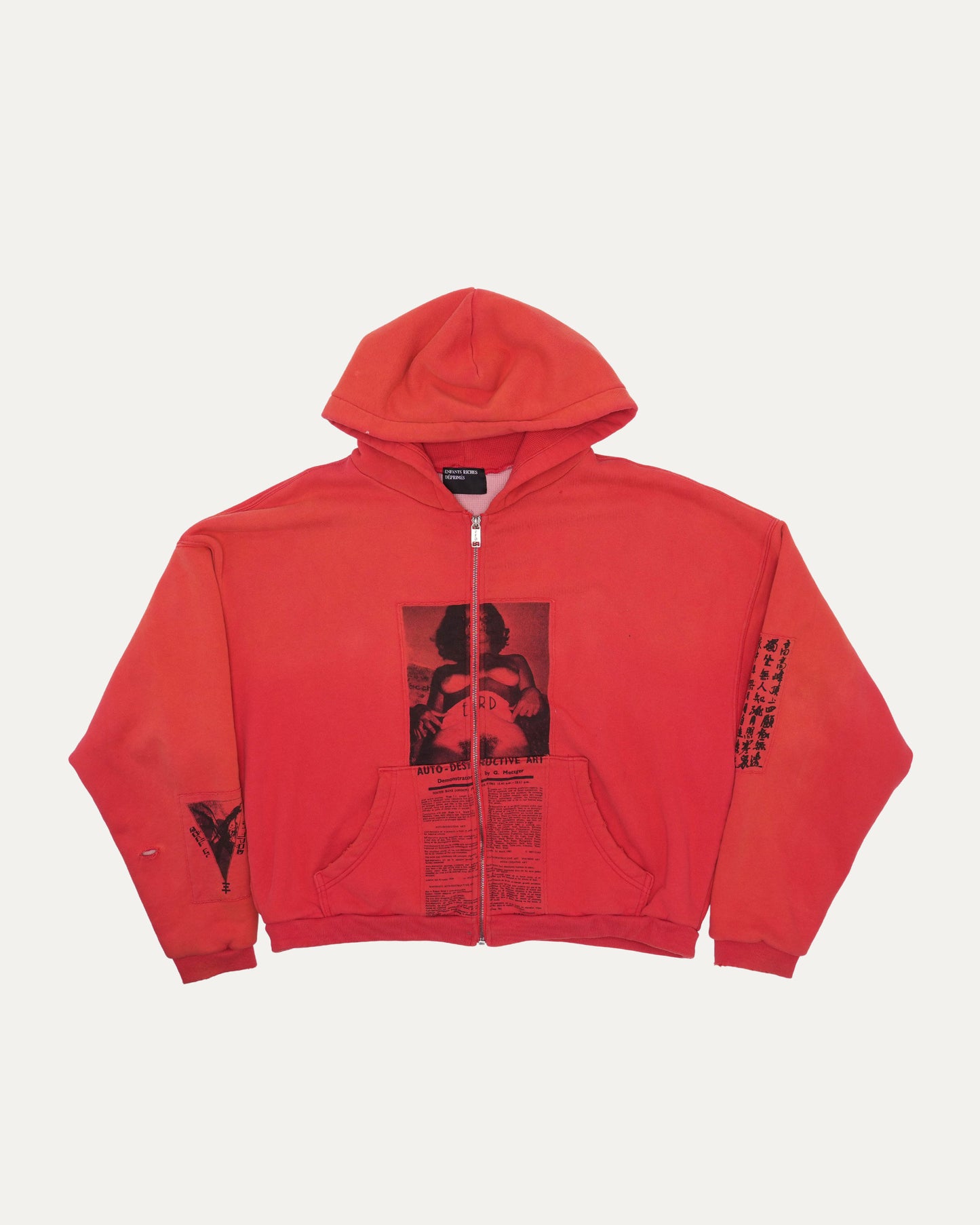 Anti-Process Thermal Lined Zip Hoodie