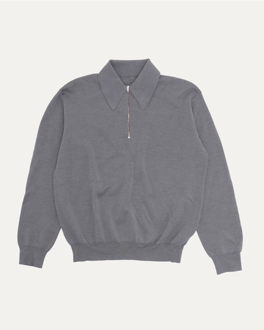 Collared Quarter Zip Sweater