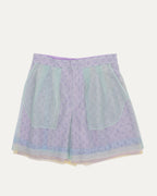 Multicolor Monogram Tulle Gardening Shorts
