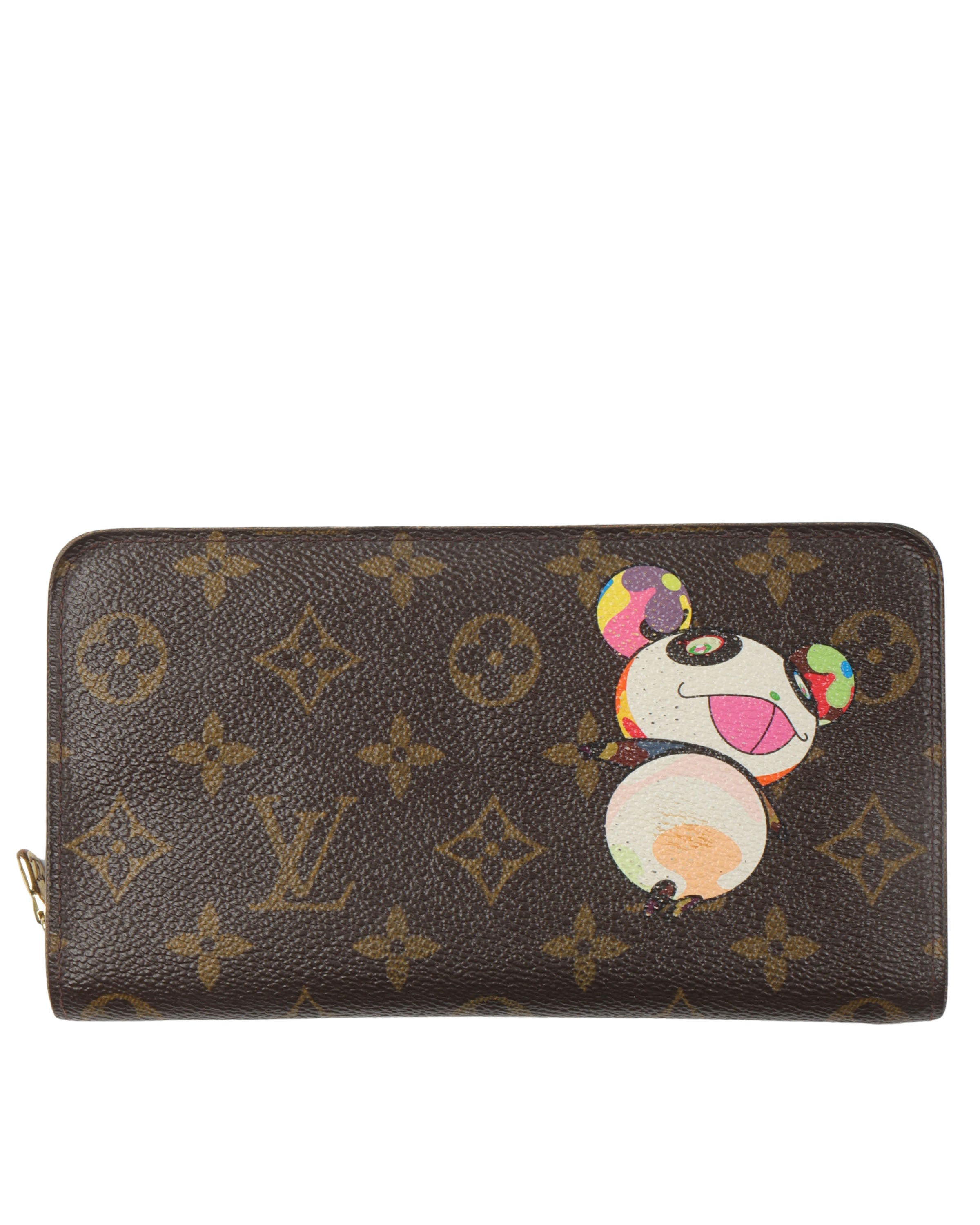 Takashi Murakami Monogram Panda Port Monnaie Zippe Wallet