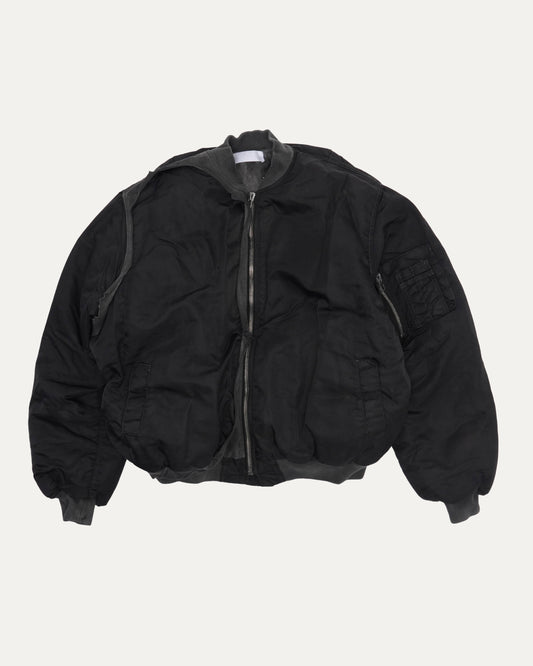 Cutout Bomber Jacket