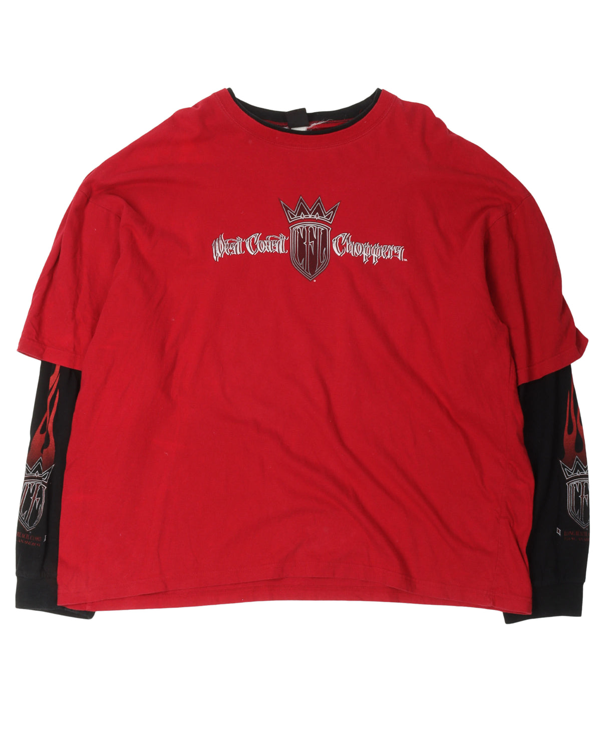 West Coast Choppers Double Layer Long Sleeve T-Shirt