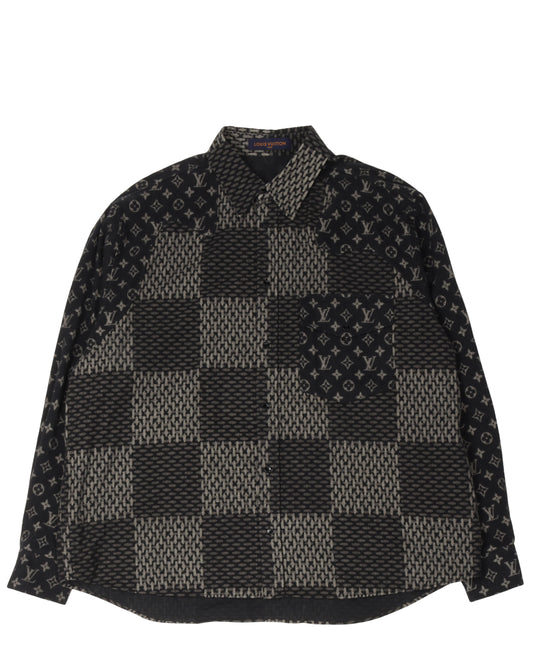 Damier Monogram Flannel Shirt