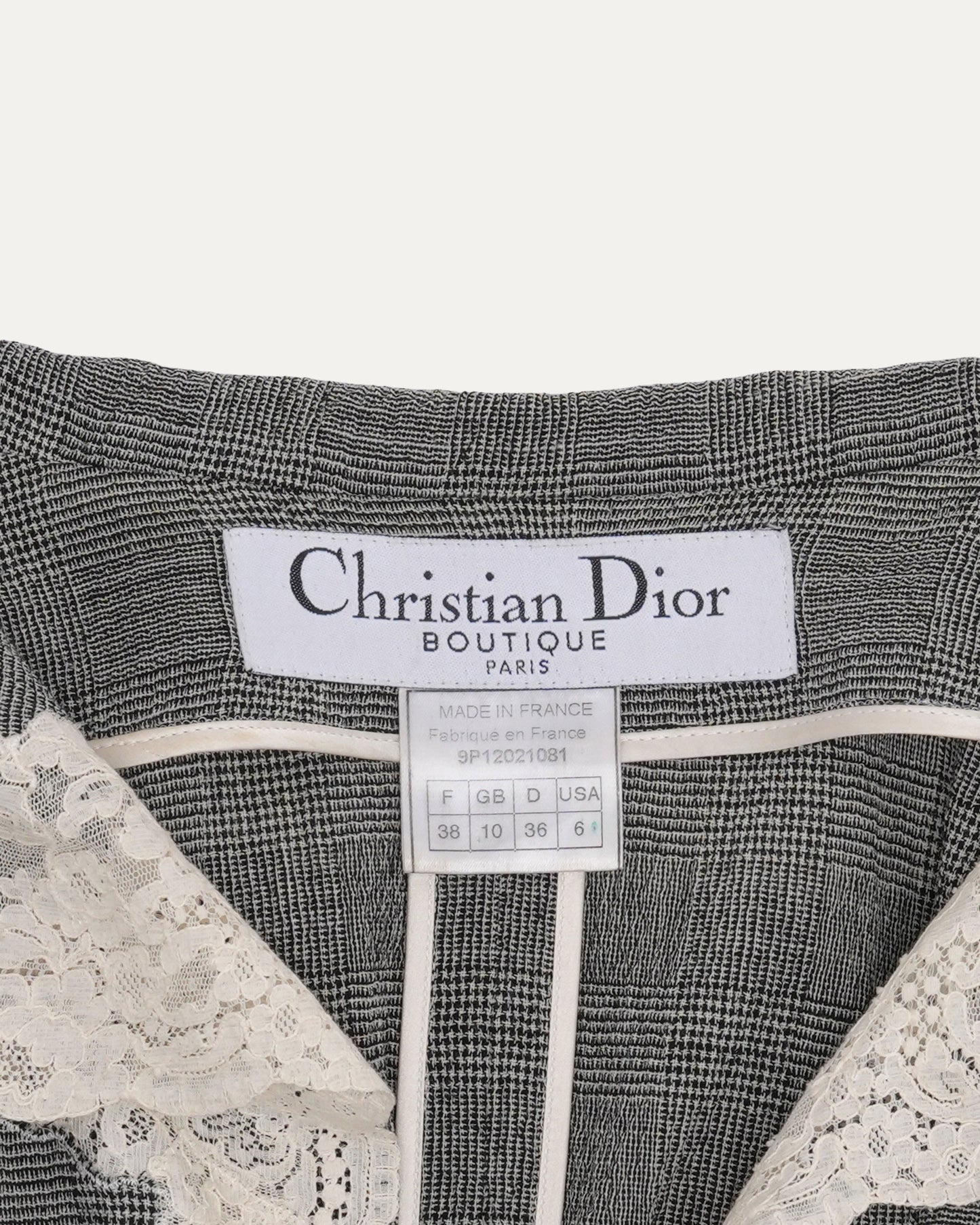 SS 1999 Lace Trim Jacket
