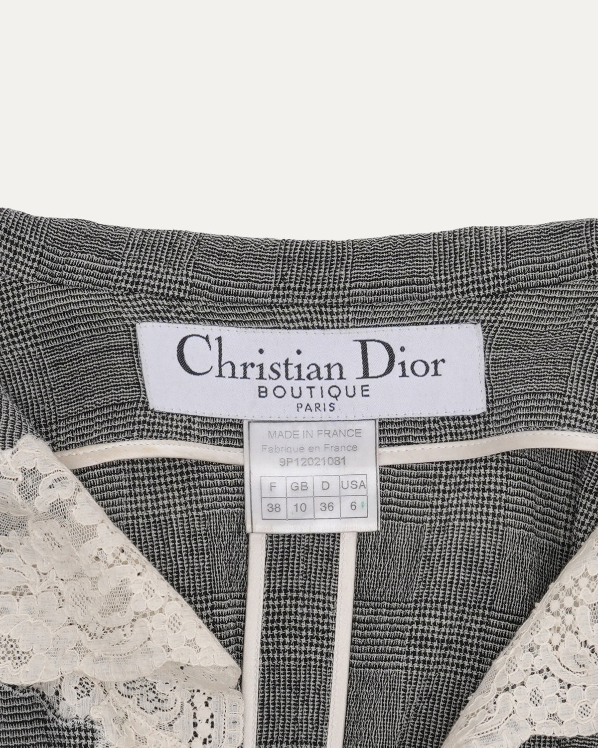 SS 1999 Lace Trim Jacket